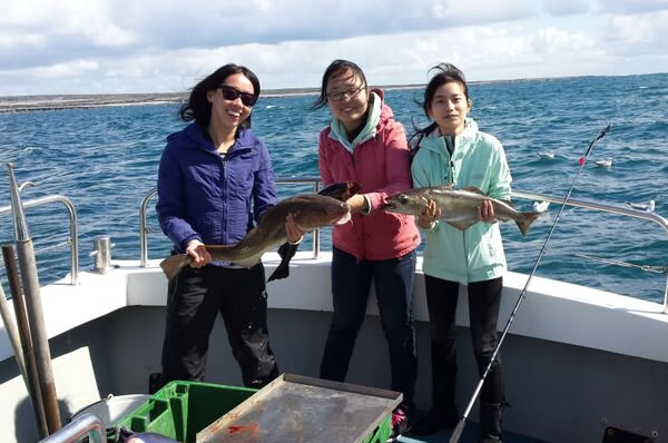 bay fishing in galway bay ireland